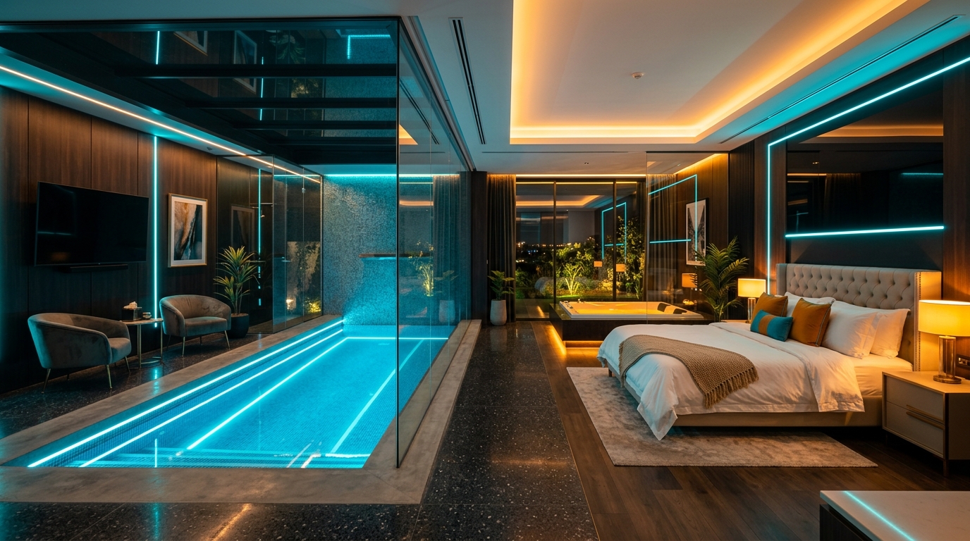 Lush Motel Design — Suíte SPA & Piscina